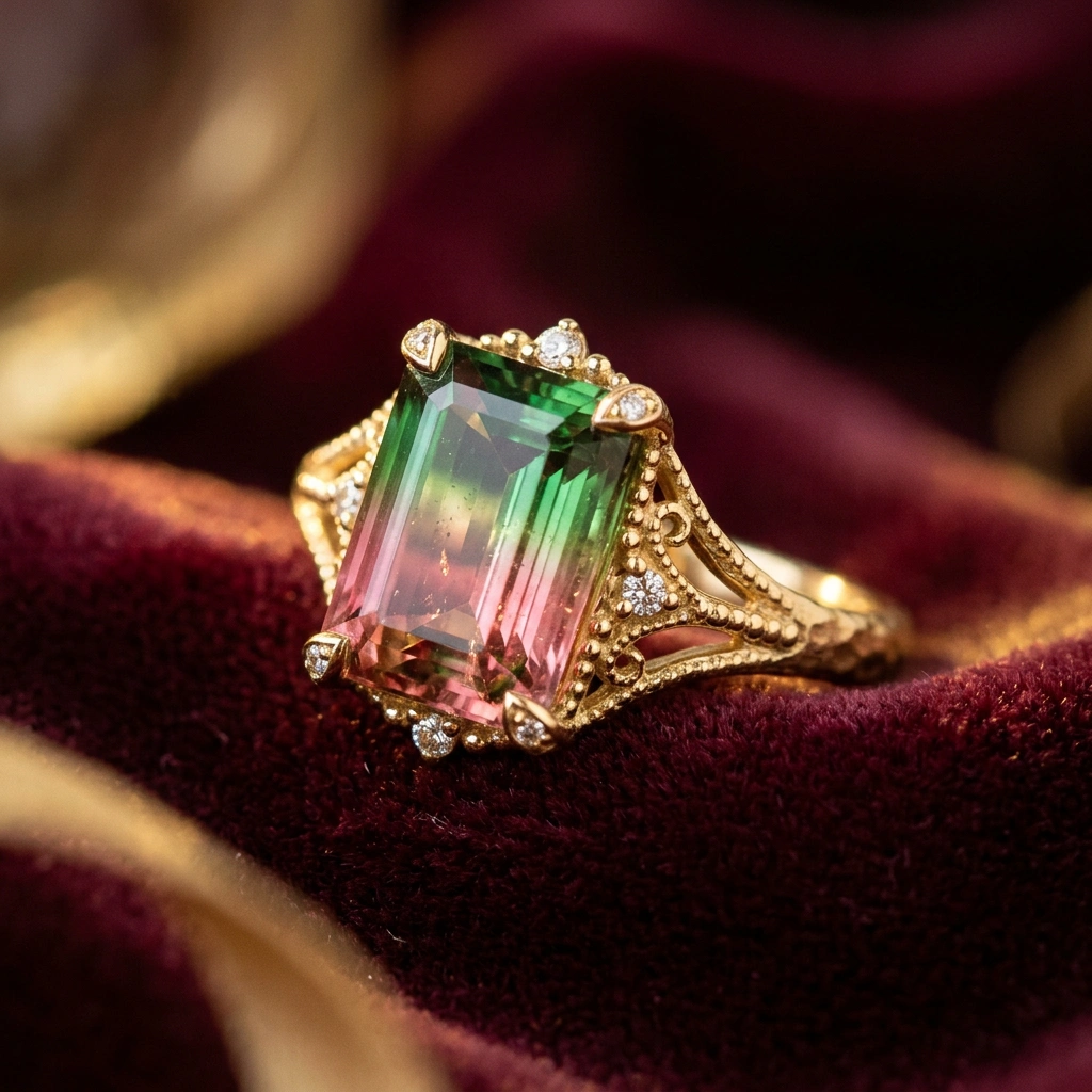 Toermalijn ring